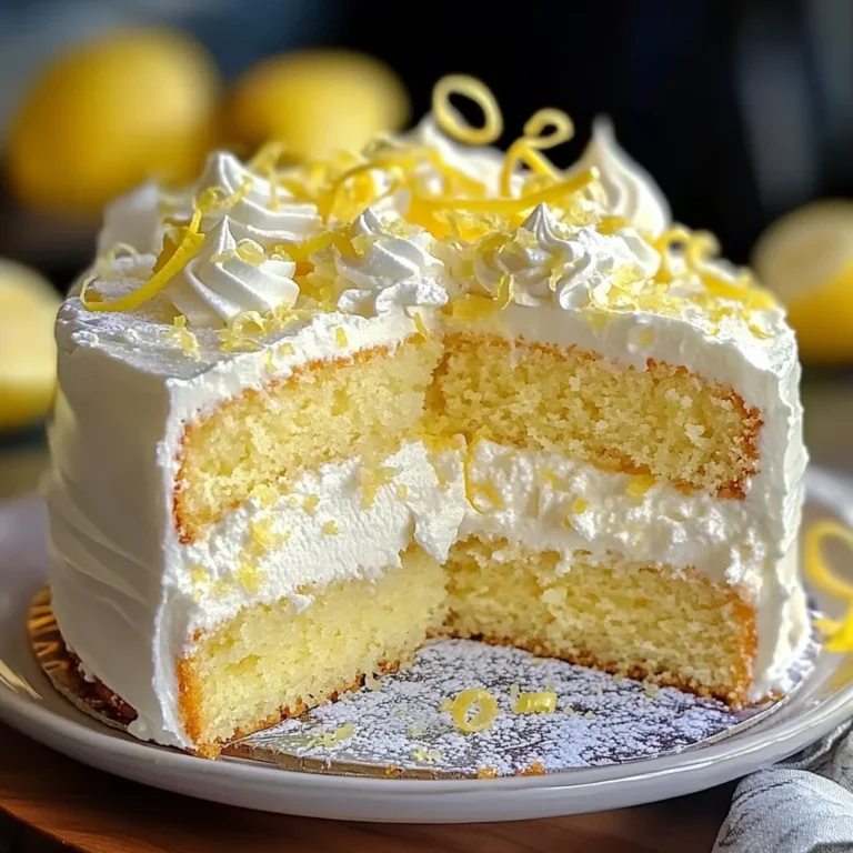 Top 1 Italian Lemon Cream Cake : Irresistible and Luscious