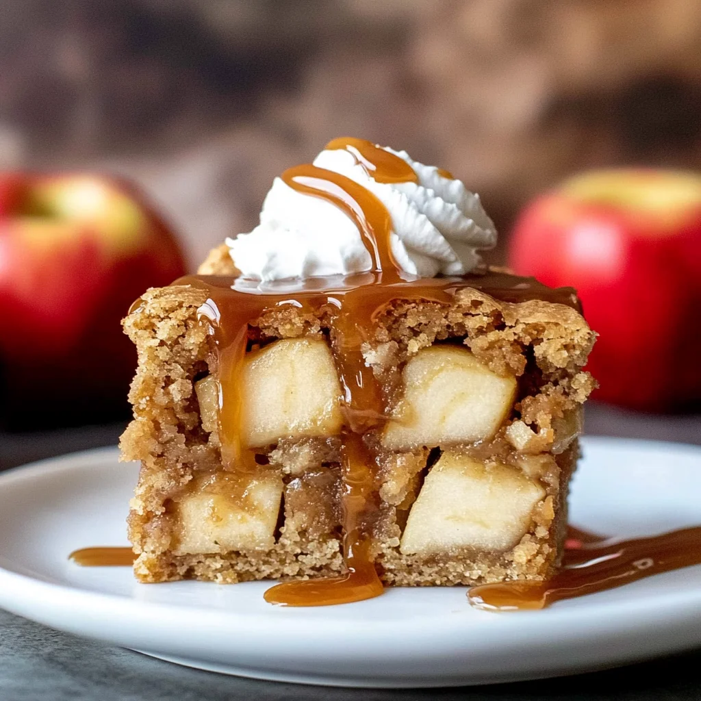 Apple Blondies