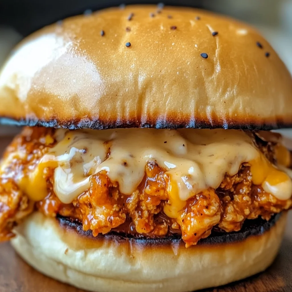 Cajun Chicken Sloppy Joes
