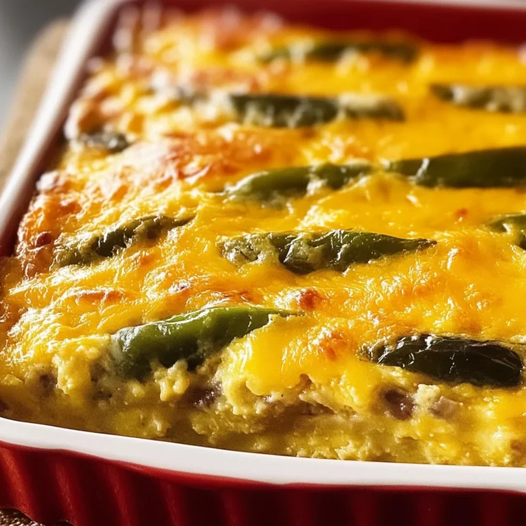 Chile Rellenos Casserole