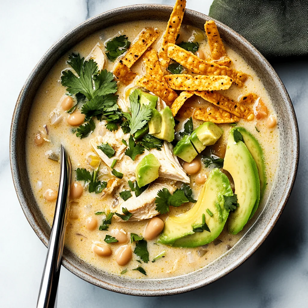 Creamy White Chicken Chili