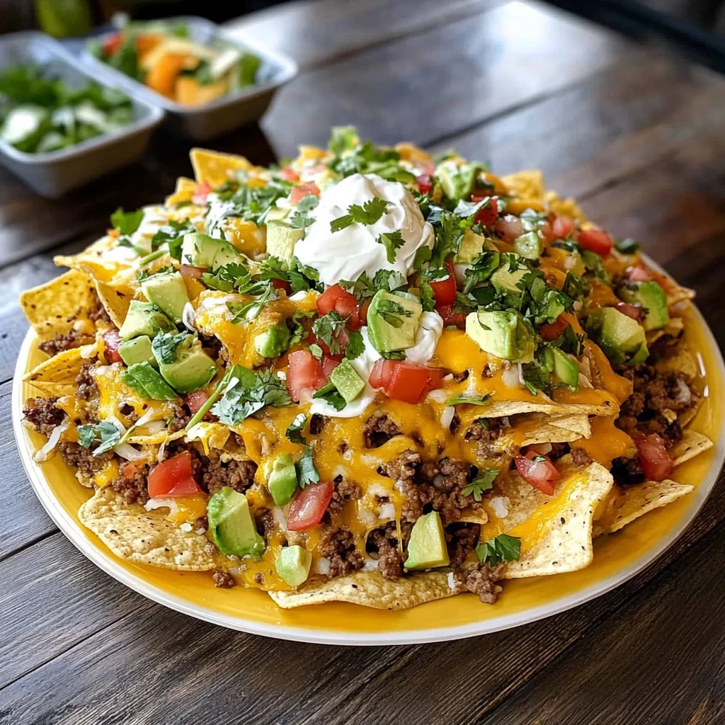 Oven-Baked Nachos