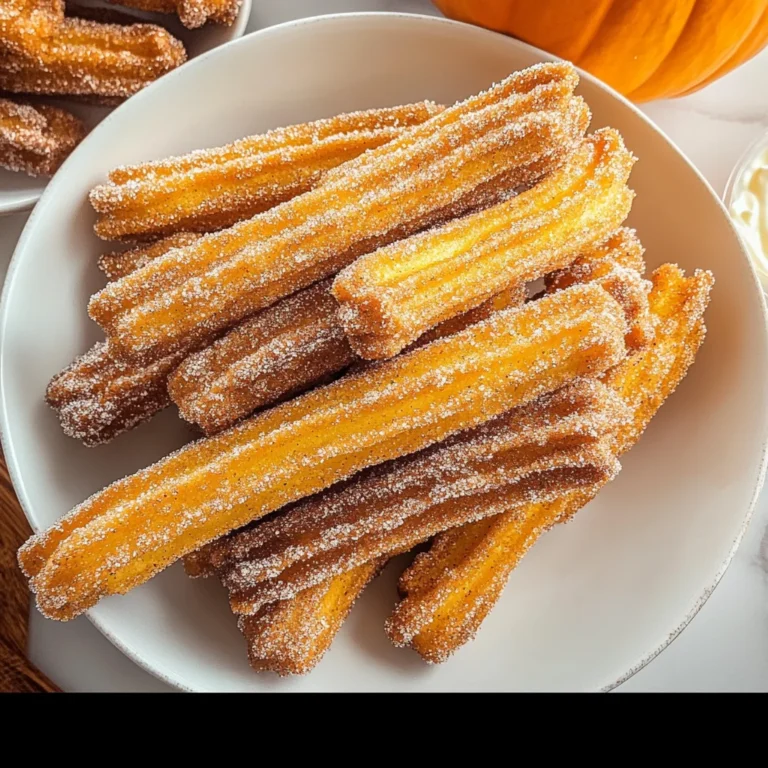 Pumpkin Churros Recipe