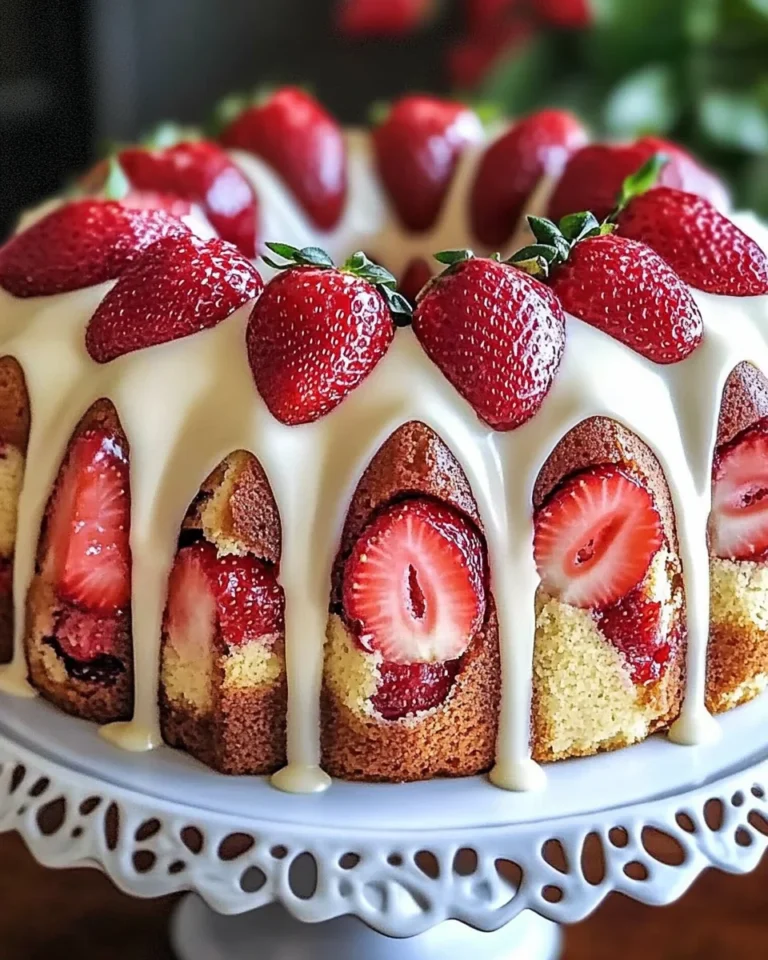 The Ultimate Strawberry Cream Cheese Pound Cake for Any Occasion