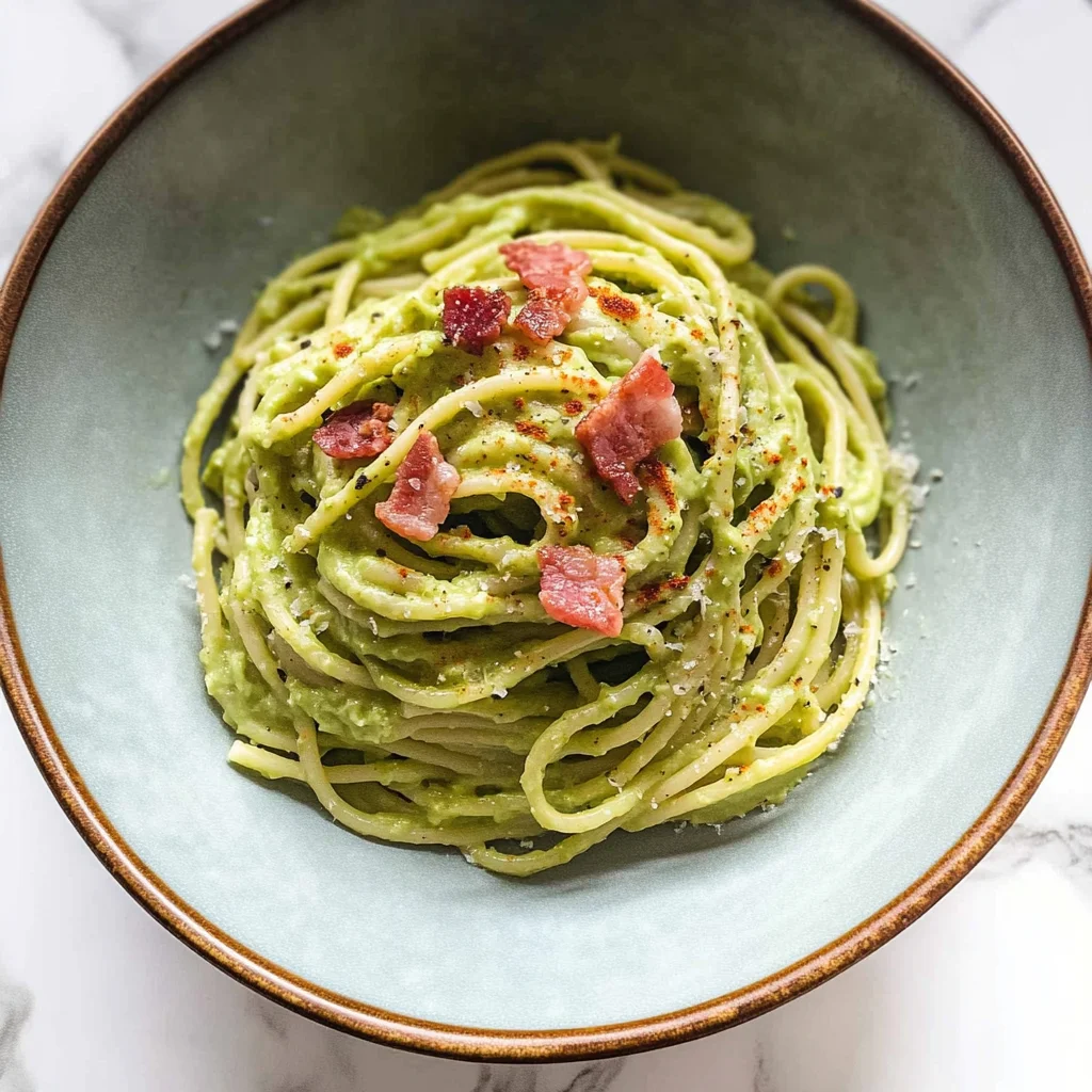Avocado Carbonara