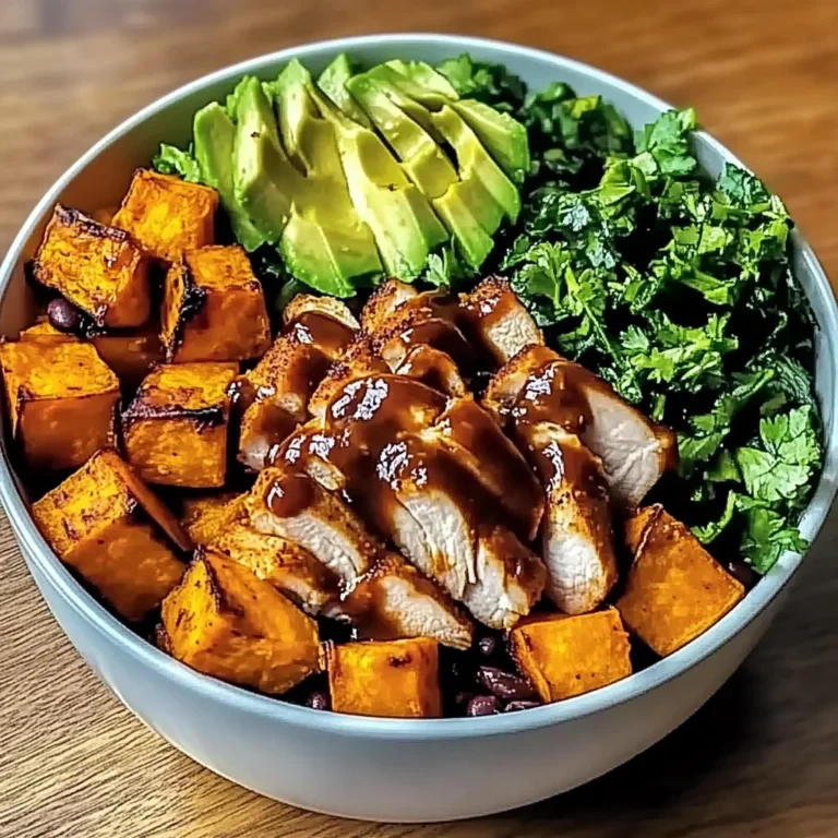 BBQ Chicken Sweet Potato Bowl Recipe