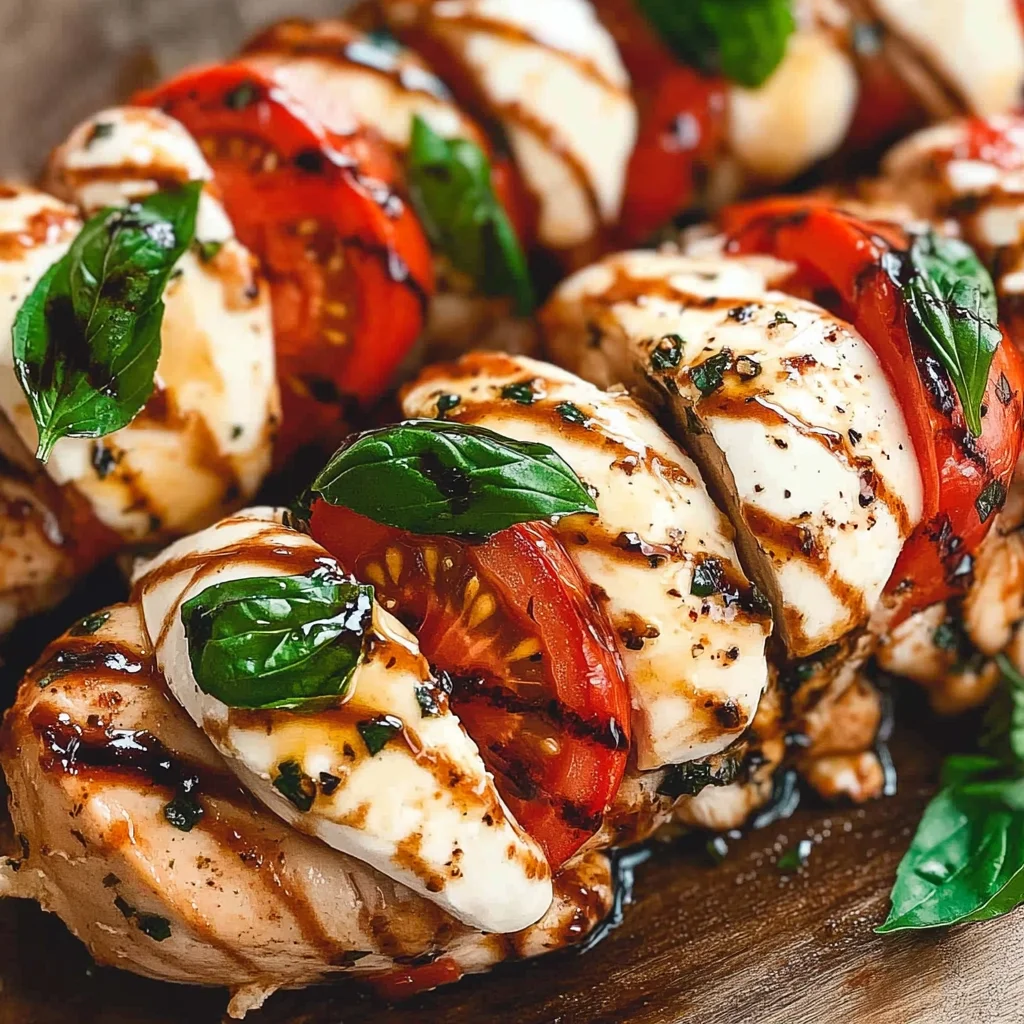 Caprese Stuffed Chicken