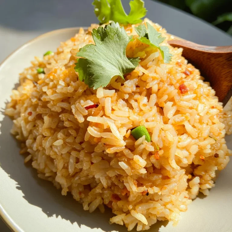 Chili Oil Sinangag (Fried Garlic Rice)