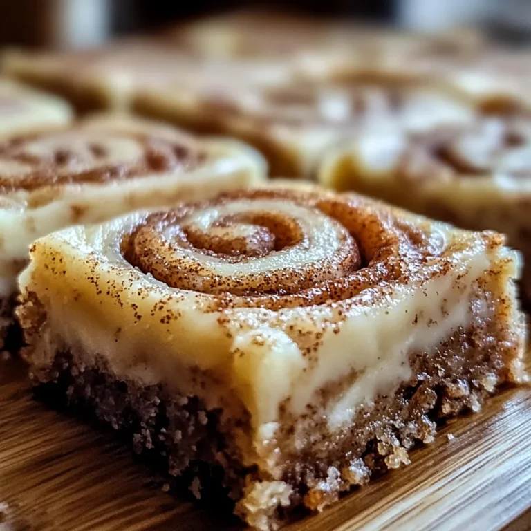 Cinnamon Roll Bliss Bars