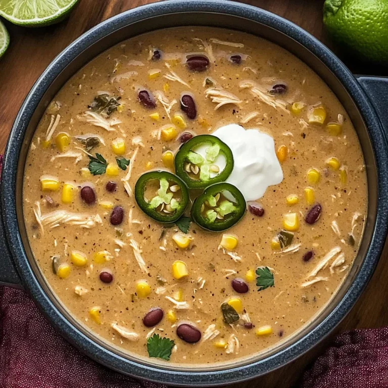 Creamy Chicken Taco Soup