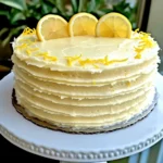 Creamy Lemon Cheesecake Cake