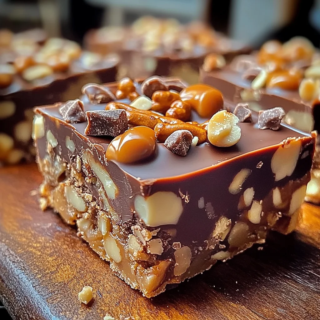 Decadent Caramel Chocolate Crunch Bars: A Sweet Indulgence