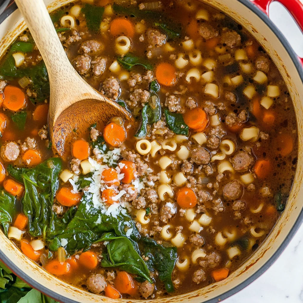 Easy Italian Sausage Soup