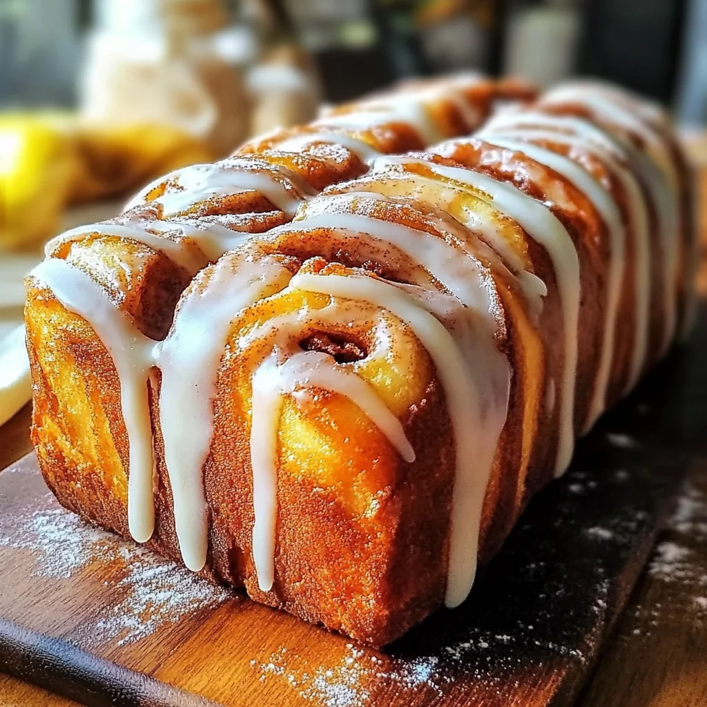 Heavenly Cinnamon Swirl Donut Loaf: A Deliciously Cozy Recipe