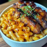 Hot Honey Chicken Mac N Cheese