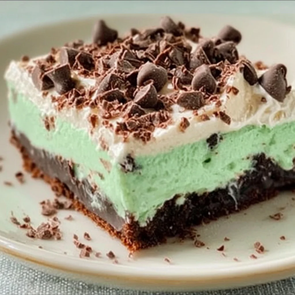 Mint Chip Lasagna Recipe