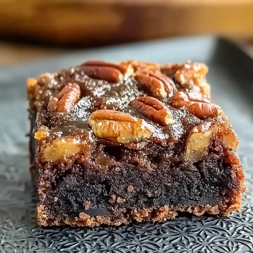 Pecan Pie Brownies