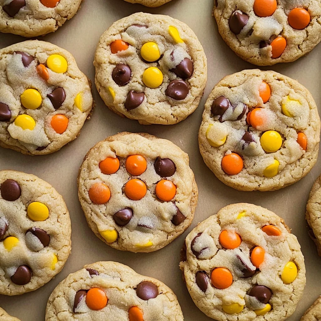 Reese's Pieces Peanut Butter Cookies