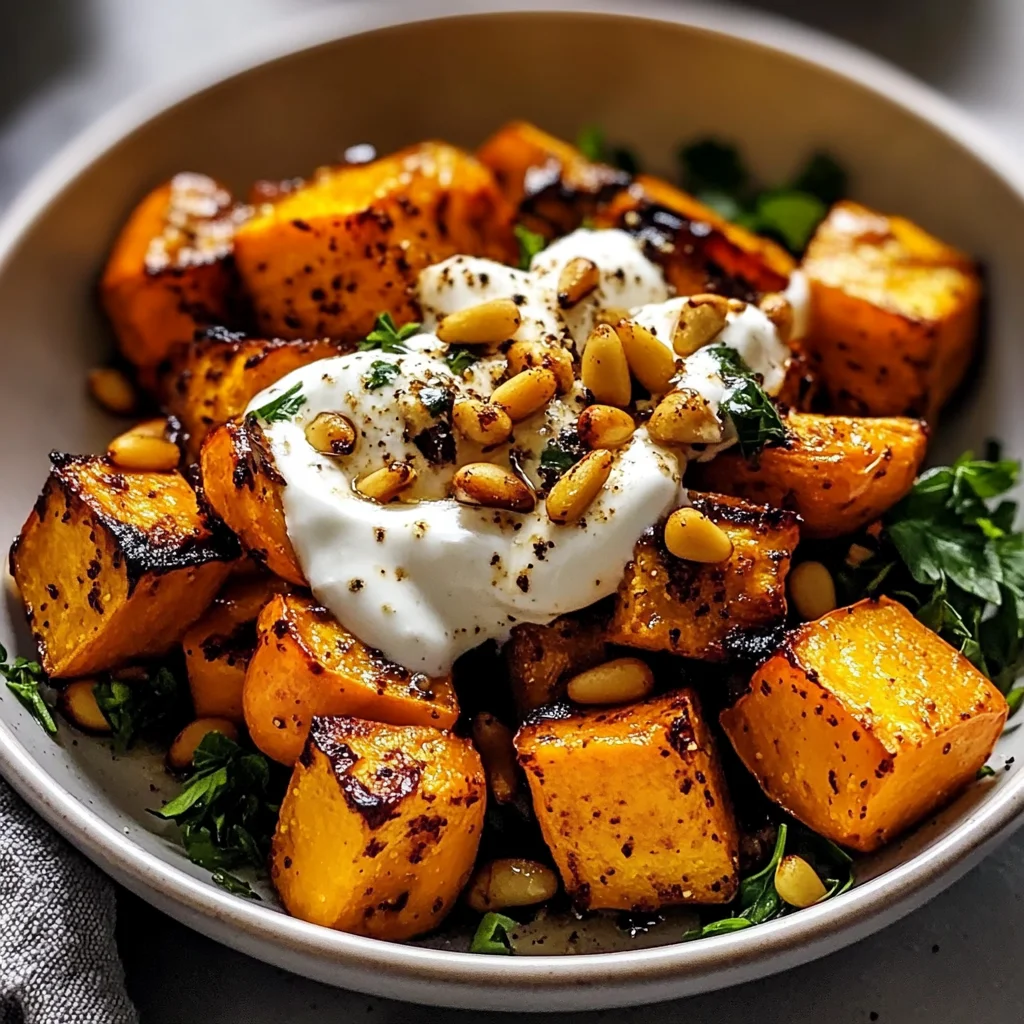 Roasted Pumpkin with Yogurt Sauce and Pine Nuts: An Incredible Ultimate Recipe