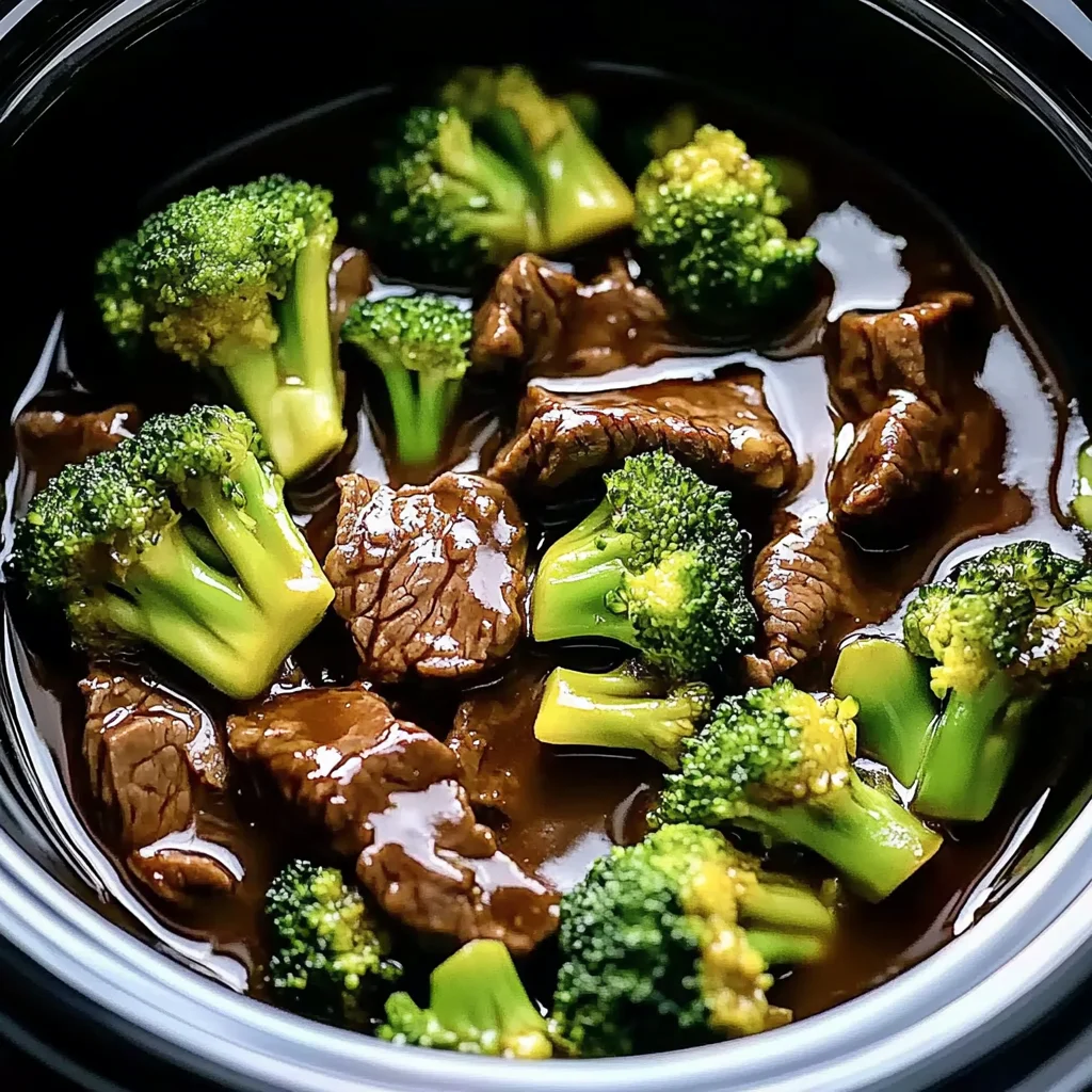 Savory Crock Pot Beef and Broccoli - Alrightwithme