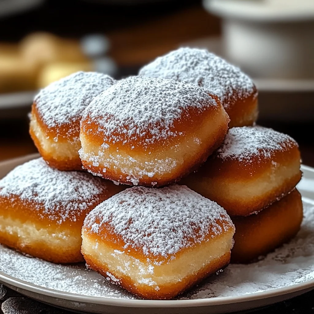 Vanilla French Beignets Recipe