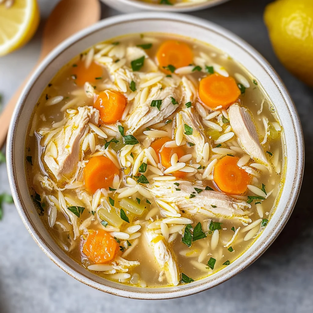 Lemon Chicken Soup Recipe