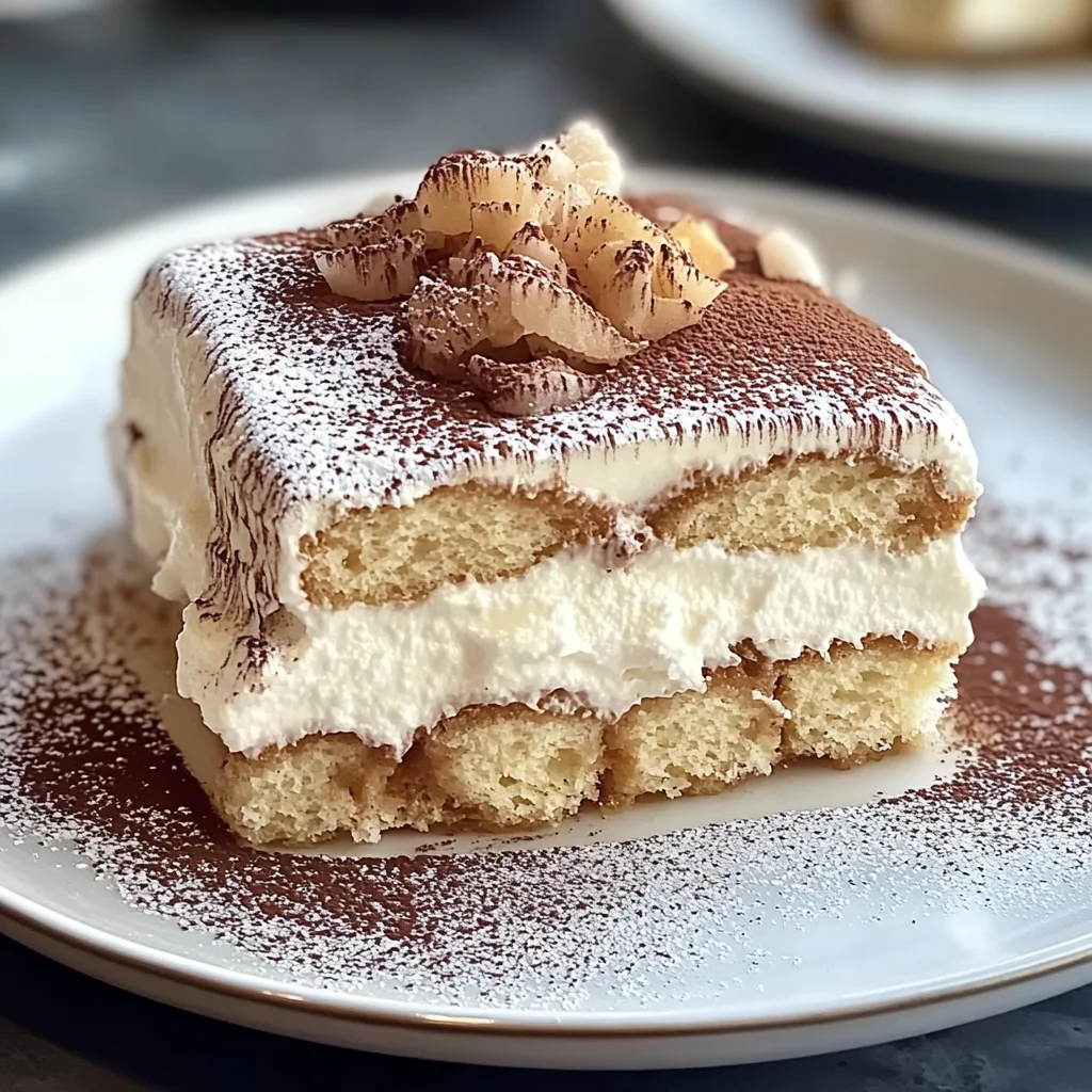 Raffaello Coconut Tiramisu